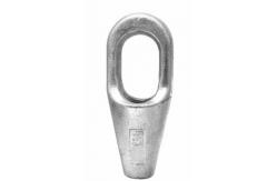 China 1-1/8 Wire Rope End Stop , Closed Spelter Socket supplier