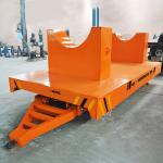 60 Tons Industrial Rail Cart For Steel Works Warehouse Working Speed 35m/Min for sale