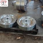 Rough Machined Crane Wheel in 4140 Alloy Steel Material for sale
