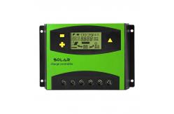 China 24V 12V PWM 60a Solar Charge Controller 30A PWM Solar Regulator supplier