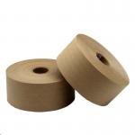 Eco Friendly Reinforced Kraft Paper Tape Wet Water Activated Gummed Paper Tape for sale