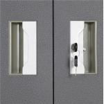 Easy Assemble Home 0.6mm Cam Key Security Grey Steel Wardrobe
