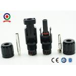 Lower Contact Resistant Solar PV Connectors Load Capability With Big Current for sale