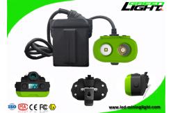 China High IP Rating Rechargeable Mining Cap Lamps 15000lux With RFID Tracking Technology supplier