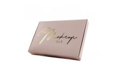 China Multipurpose Pink Corrugated Mailer Boxes Printed Lightweight Folding supplier