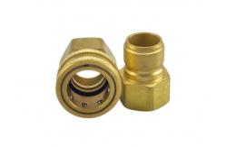 China 1700psi Non Valved Series Brass Quick Release Coupling supplier
