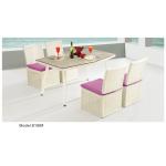 Comepterory outdoor swimming pool dining set-8189 for sale