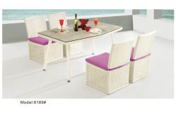 China Comepterory outdoor swimming pool dining set-8189 supplier