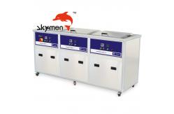 China 28Khz 40Khz Industrial Ultrasonic Cleaner 3 Tanks 360L Cleaning Rinsing Drying Function supplier