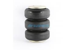 China 3B20F-2P03 Triple Convoluted Air Suspension Springs Industrial 1/2NPT Air Inlet supplier