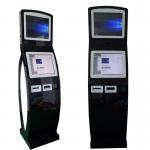 Dual Screen 17 - 19inch Self Service Cash Payment Kiosk for sale