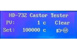 China Abrasion Resistance Furniture Testing Machines For Office Chair Castor With Caster supplier