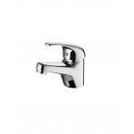 Bathroom Washbasin Mixer Tap Ceramic Hot / Cold Water Black Easy Installation for sale