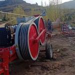 66KV Releasing Conductor And Ground 1X30KN Hydraulic Tensioner Machine for sale