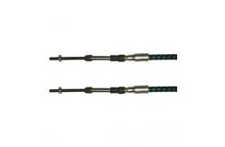 China Utility Control Push Pull Cable Assembly with Smooth Character and Customizable Length supplier
