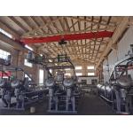High Durability Woven Fabric Dyeing Machine With Double Tube