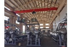 China High Durability Woven Fabric Dyeing Machine With Double Tube supplier