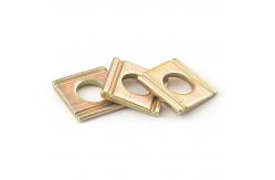 China DIN434 Steel Square Lock Washer Bevel Square Taper Washers supplier