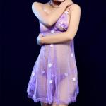 China Sling Mesh Women'S Sexy Lingeries Short Skirt Transparent Temptation for sale