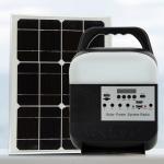 Portable Home Solar Energy Power System Lithium Battery Lamp Lighting Kit for sale