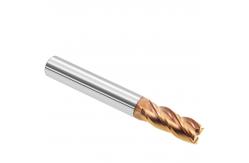 China High Precision Single Flute Spiral End Mill CNC Router Bit For Wood supplier