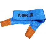 Duplex Polyester Colour Code Of Flat Lifting Webbing Sling 8 Ton For Lawn for sale