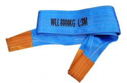 China Non Aging Flat Kevlar Synthetic Webbing Lifting Sling supplier