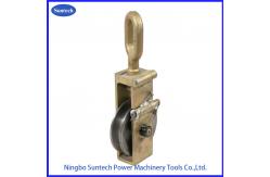 China Cable Pulley Wheel Silence Rotation Traction Wheel Single Block Pulley Rope supplier