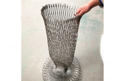 China Warning Line Isolation Belt Mesh Stainless Mesh Bag Environmental Protection supplier