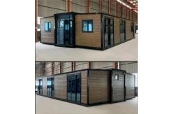 China Aluminum Alloy Sliding Window 30FT Extendable Container House for Your Projects supplier