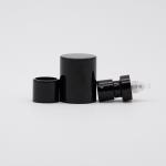 24mm  Magnetic Black Perfume Bottle Lid Push Pull type for sale