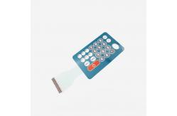 China Water Proof Membrane Keyboard Switch With Keyboard Layout Custom supplier