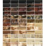Synthetic Blonde Hair Color Chart / Hair Dye Color Chart Customer for sale
