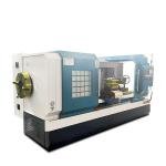China QK1322 Cnc Pipe Threading Machine Flat Bed Lathes For Metal factory