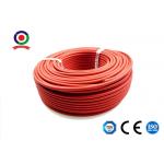 Ozone Resistant 4mm Solar Cable Low Space Requirement High Resistance Against Heat for sale