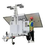 Excellent Shock Resistance Solar Powered Security Floodlight Led Lighting For Station Lighting for sale