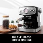 Automatic Multifunction Coffee Machine 1.5L 850W Anti Drip Commercial Espresso Coffee Maker