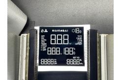 China VA Segment LCD Display Smart Home Temperature Control Screen Application With High Contrast supplier
