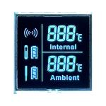3.3 V Negative VA Transmissive Segment Screen Food Thermometer LCD for sale