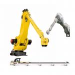 FANUC Versatile M-410iB/140H 5 Axis Industrial  Robot Arm On Palletising And Handling With Robot Protective Cover for sale