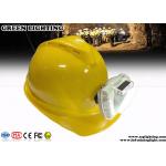 Cool White Cordless LED Mining Cap Lamp 13000 Lux Brightness Anti - Explosive for sale