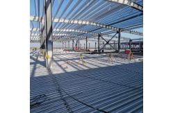 China Industrial Prefabricated Steel Frame Contruction Buildings Large Span Steel Structure Warehouse supplier