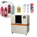Efficiency 360 Degree UV Inkjet Printer For Round Cylinders Aluminium Cans Stainless Steel Thermos Bottles for sale