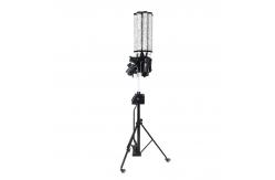 China Full Function Badminton Machine ROHS Approved 20-70CM Lifting LCD remote control supplier