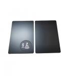 Engraved Stainless Steel NFC Card Blank Metal NFC Card With Chip Polished for sale