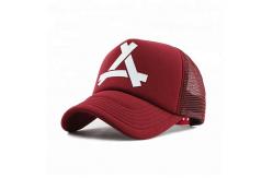 China Quick Dry Cotton 5 Panel Trucker Cap , Sunshade Baseball Trucker Hat Mesh Cap supplier