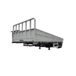 Cargo Semi Trailer 13 Ton 3 Axle Mechanical Suspension Semi Trailer With Side Wall for sale