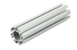 China DIN Standard Anodized Aluminium Extruded Profiles for Exhibition Display Frame supplier