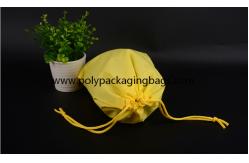 China 0.08mm PE CPE Drawstring Underwear Bags For Laundry supplier