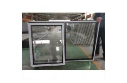 China Outswing Aluminum UPVC Awning Window Double Glazed Windproof Hurricane supplier